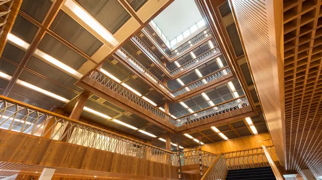 Staircase in Fabrikstrasse 6 (Peter Märkli)