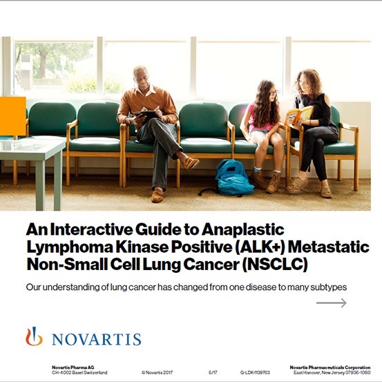 Anaplastic Lymphoma Kinase Positive + Non-Small Cell Lung Cancer Interactive Media Guide