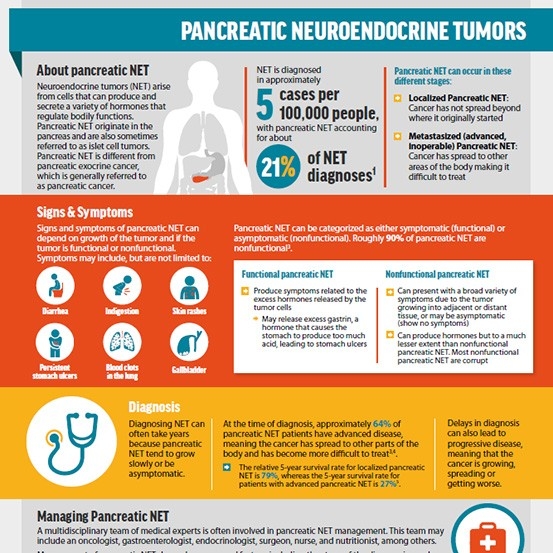 Pancreatic NET Infographic