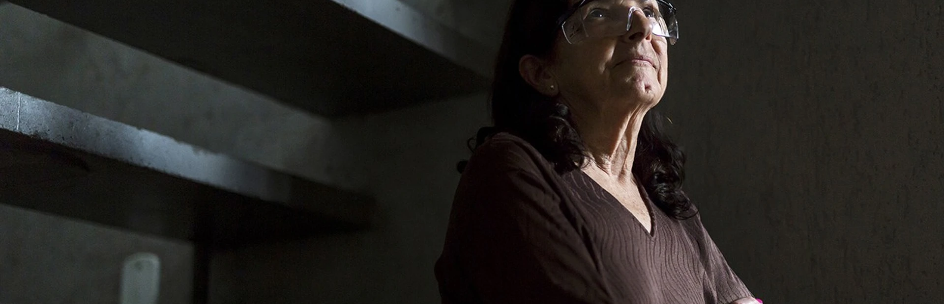 Cataracts patient, Maria Lucia Martins Moreira