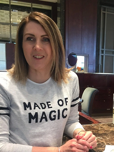 Lisa, a patient living with CML