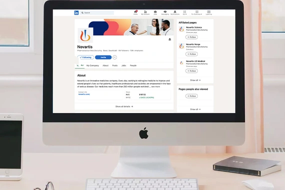 Novartis media relations on LinkedIn