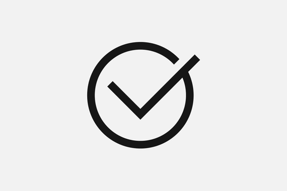 Icon representing a check mark