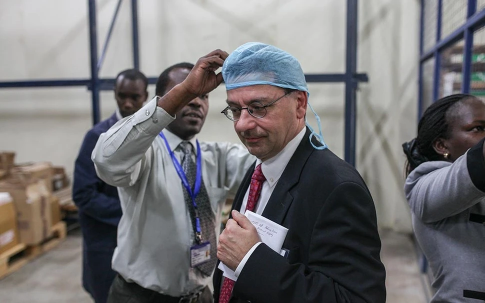 Delivering access: first launch in Kenya