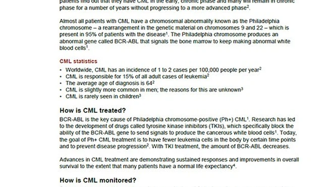 2017 CML Background Fact Sheet