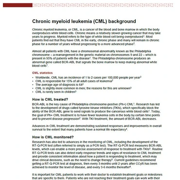 2017 CML Background Fact Sheet