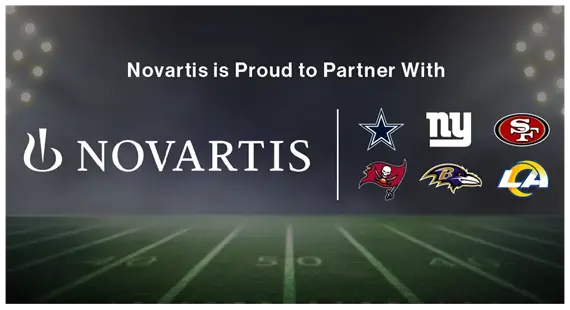 Novartis is Proud to Partner With the NFL