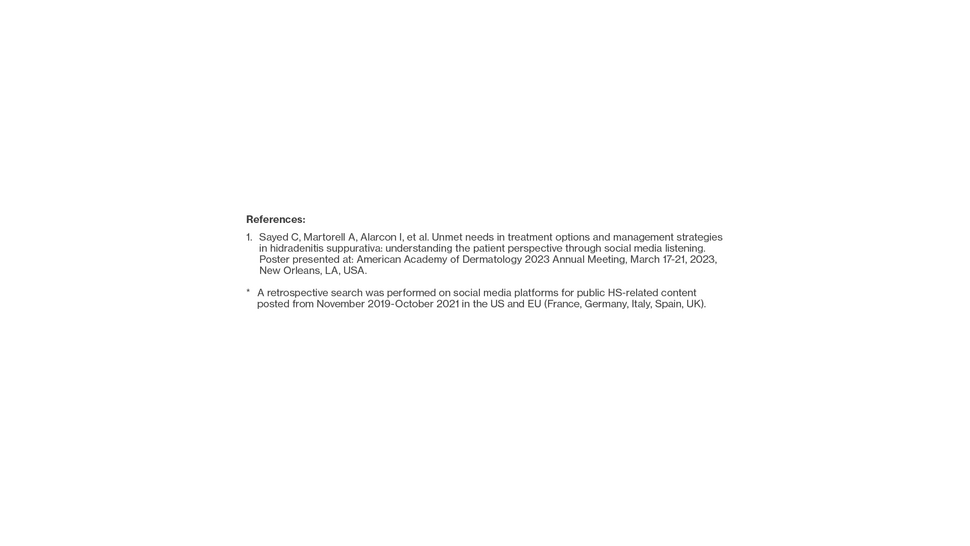 References HS Study